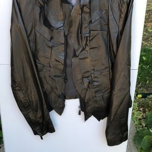 Gorgeous black leather jacket